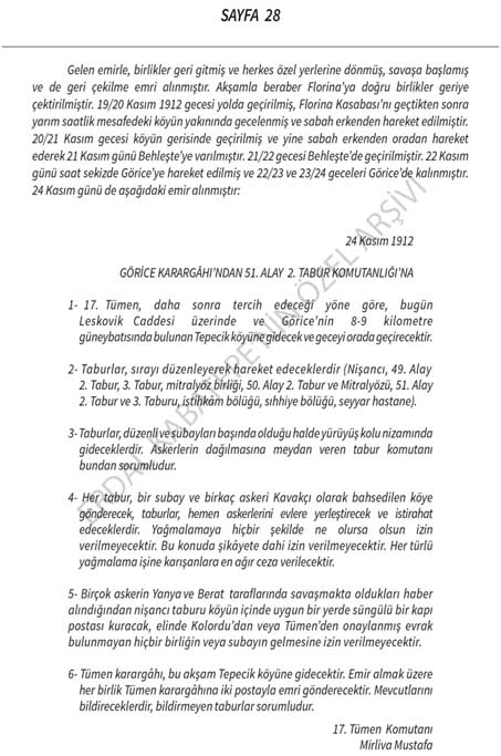 Balkan Savaşı Ceridesi Çeviri 28